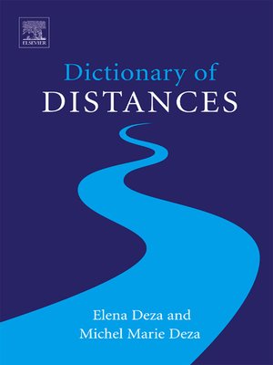 cover image of Dictionary of Distances